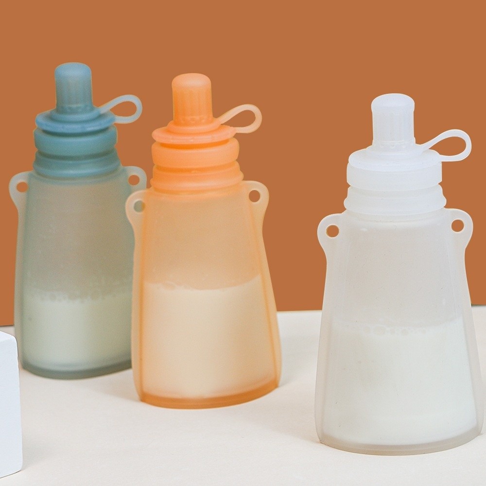 Baby Food Pouches Reusable - Woreczek do przechowywania żywności, wolny od