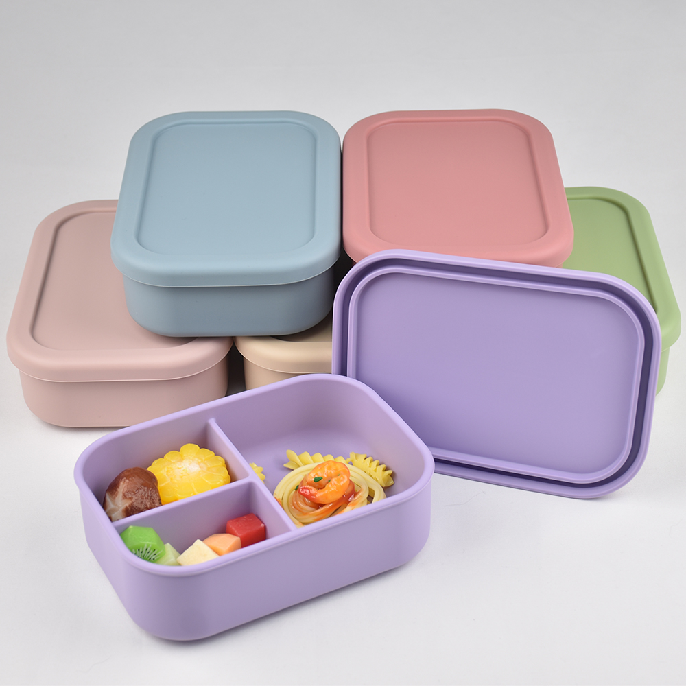 Baby Food Universe - Pojemnik na lunch bento z 3