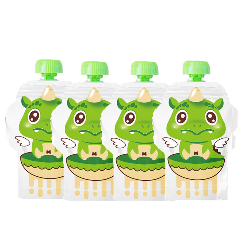 Baby Food Pouches Reusable - 4 szt./opak. DIY Woreczki na Owocowe