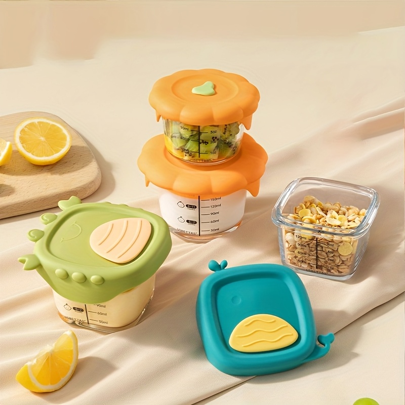 Baby Food Jars Glass - Szklany pojemnik na żywność dla niemowląt
