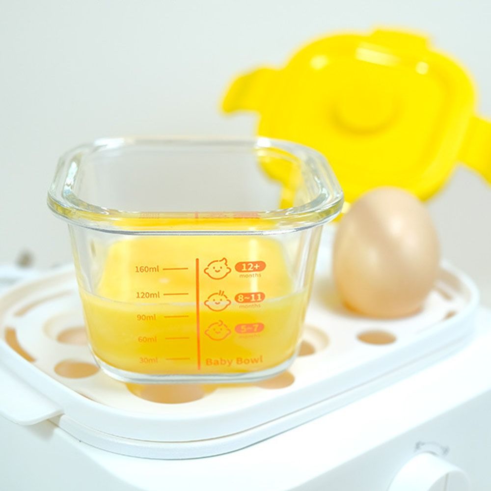 Baby Food Jars Glass - Prosty, 170 ml, szklany pojemnik do