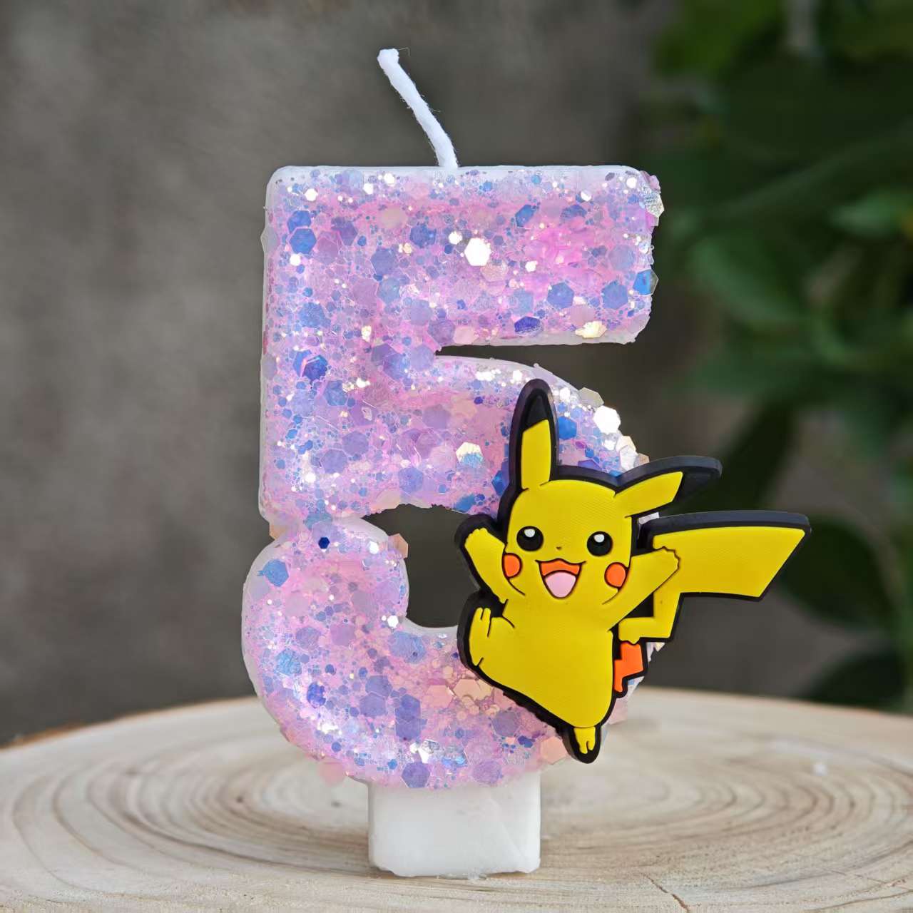 Baby Food Plan - Świeczki Pikachu Pokémon Numery 0-9 Dekoracja