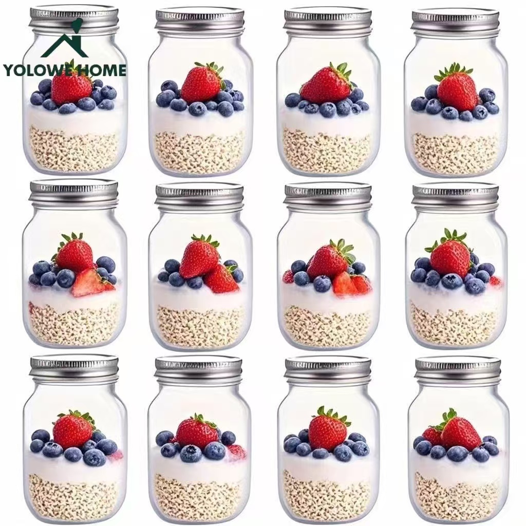 6 sztuk, 12 sztuk, 500 ml/16 u – Baby Food Jars Glass recenzja i cena