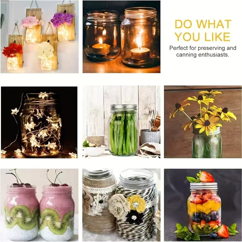 6 sztuk, 12 sztuk, 500 ml/16 u – Baby Food Jars Glass recenzja i cena