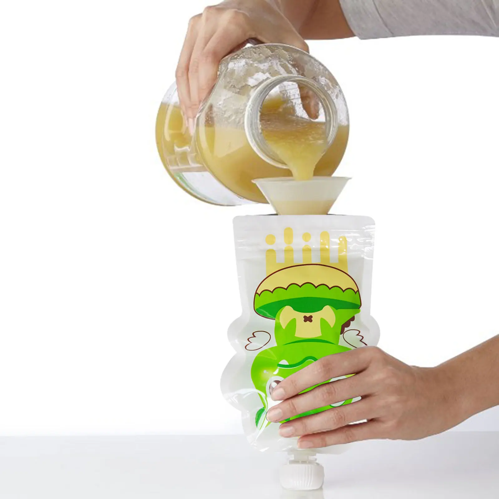 4 szt. Torba do przechowywania – Baby Food Pouches Reusable recenzja i cena