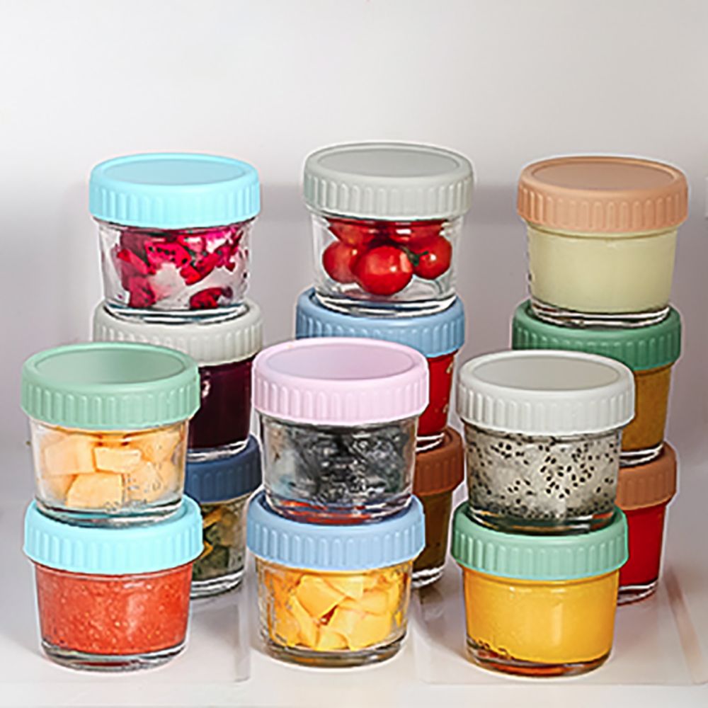 6 szt. Szklane słoiki na żywno – Baby Food Jars Glass recenzja i cena