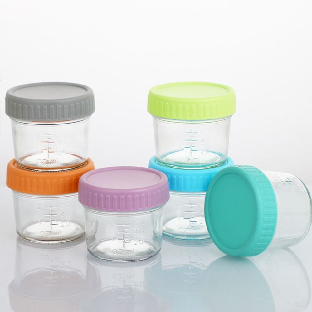 6 szt. Szklane słoiki na żywno – Baby Food Jars Glass recenzja i cena