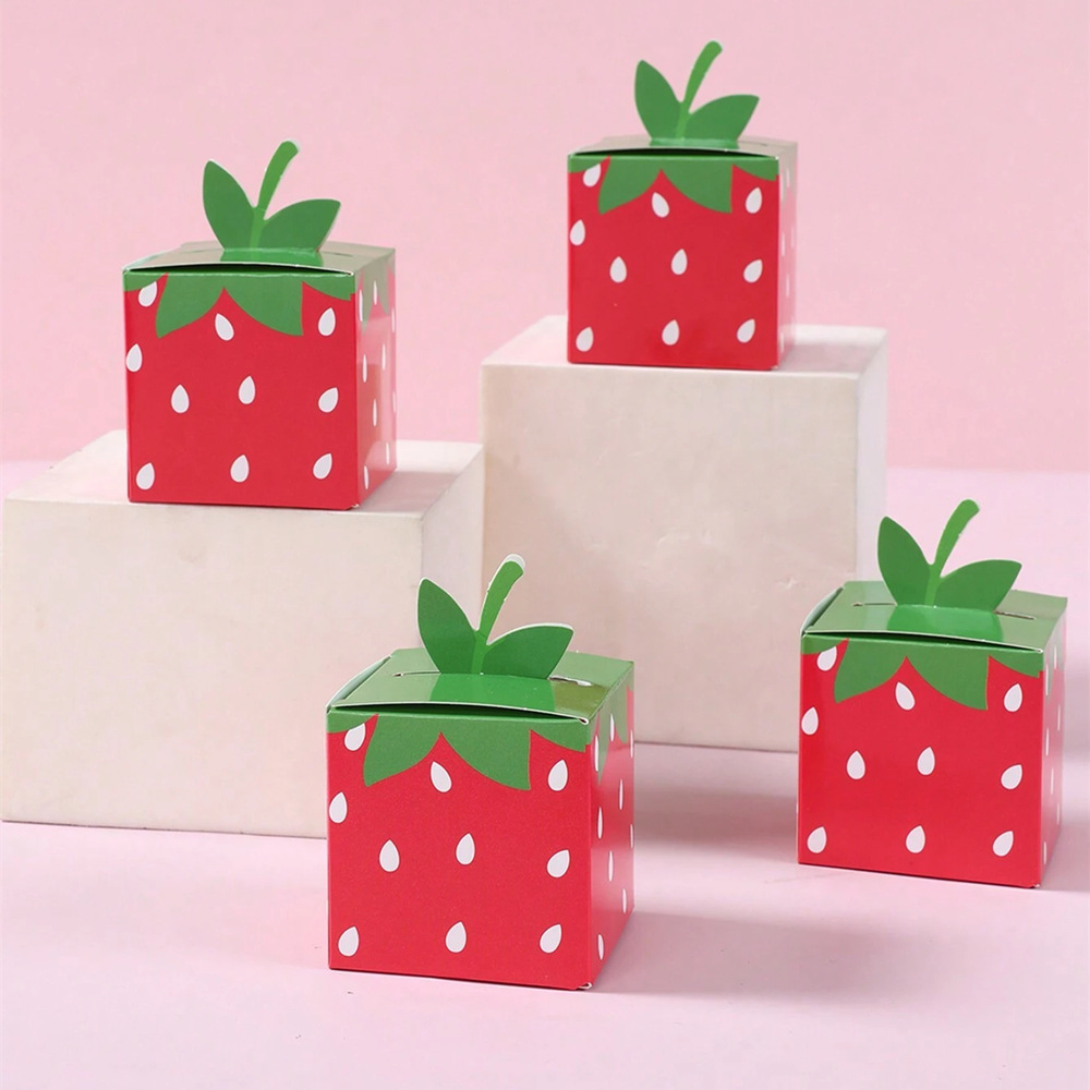 10Pcs Słodkie owoce Truskawka  – Food Box Baby recenzja i cena