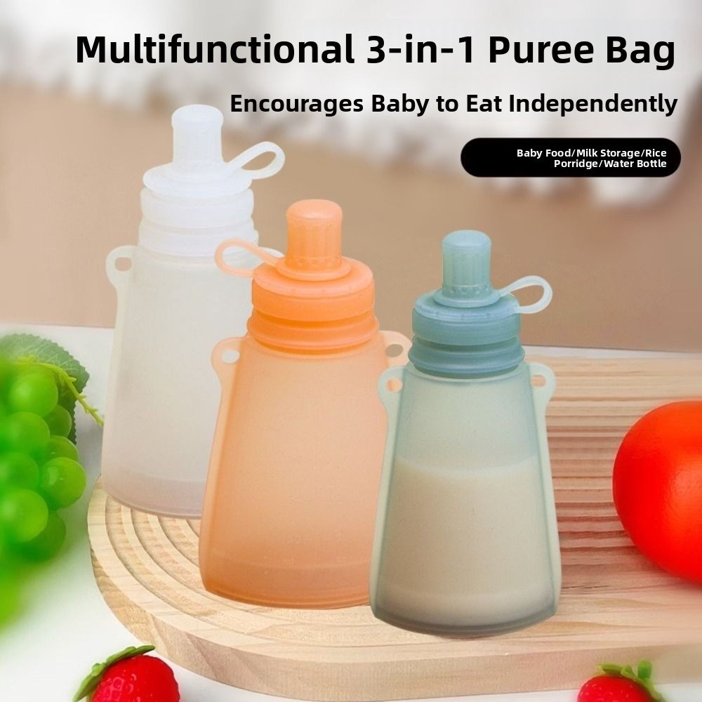 Silikonowe opakowanie na jedze – Baby Food Pouches Reusable recenzja i cena