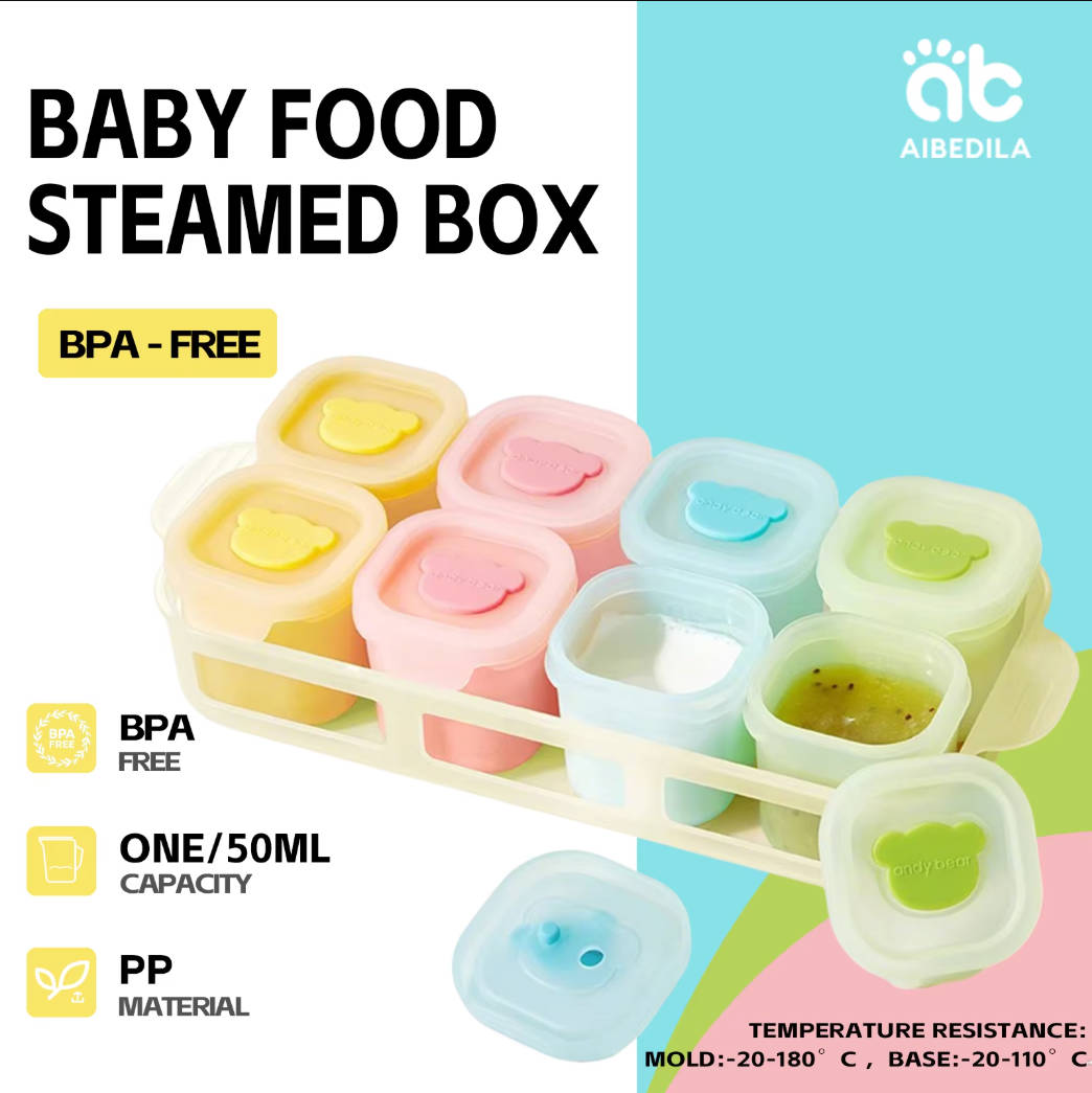 AIBEDILA Silikonowa Forma do P – Baby Food Jars Glass recenzja i cena