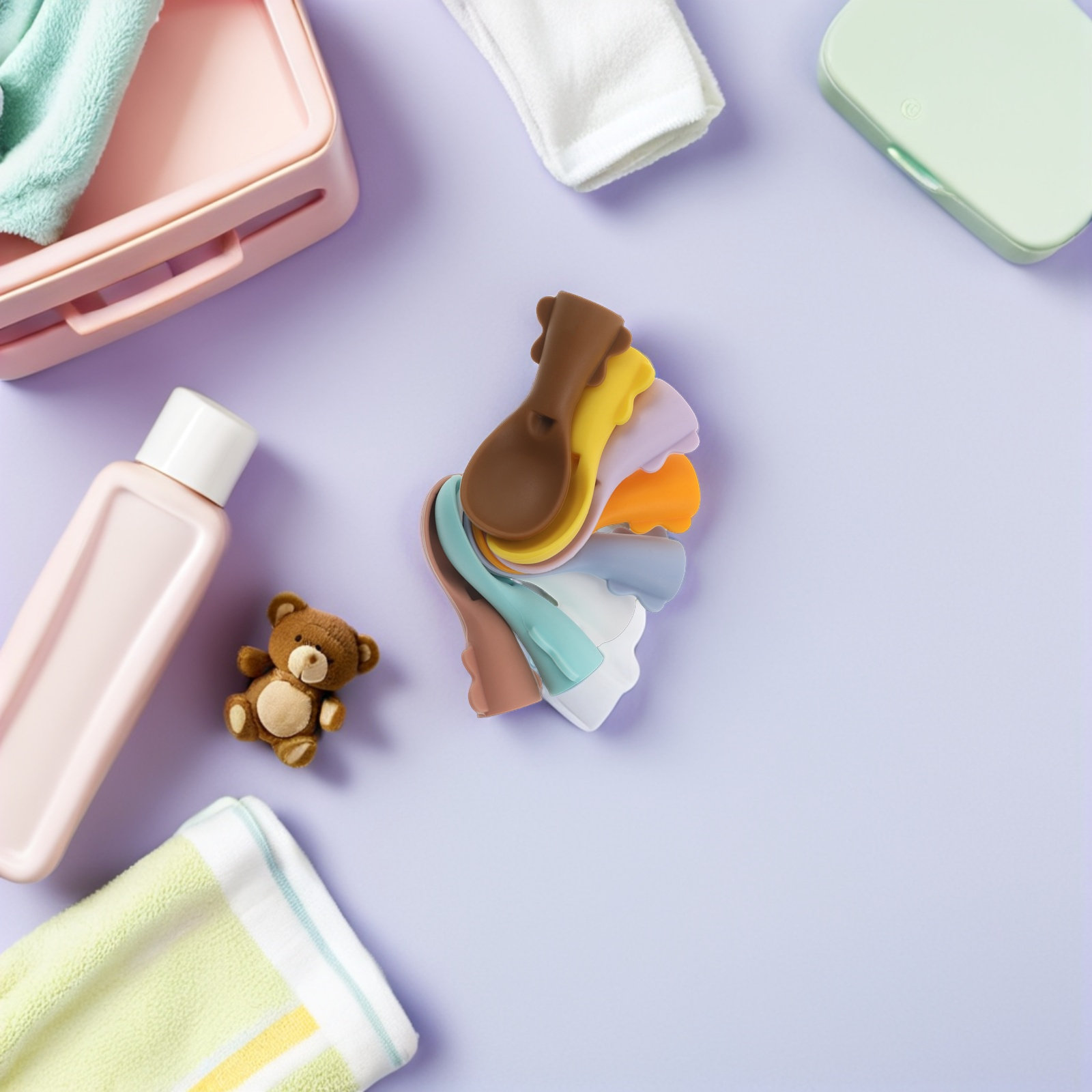 8 sztuk silikonowych łyżeczek  – Baby Food Pouches Reusable recenzja i cena