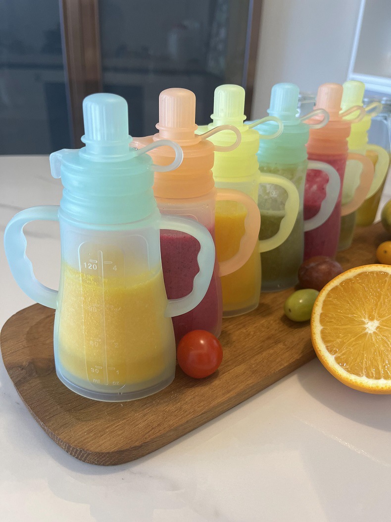 Nowe, wielorazowe silikonowe w – Baby Food Pouches Reusable recenzja i cena