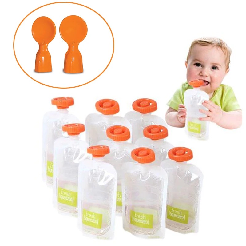 50 sztuk – woreczki do przecho – Baby Food Organic Pouches recenzja i cena