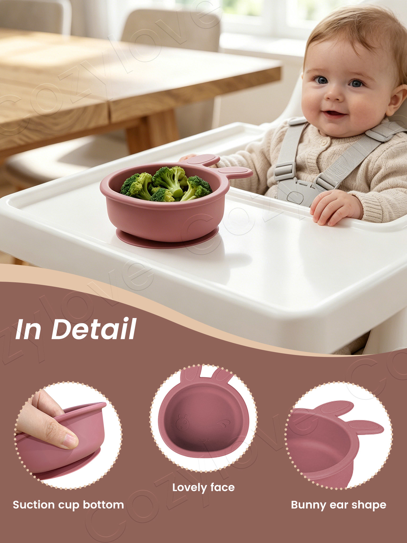 Urocza silikonowa miseczka z u – Baby Food For 6 Months recenzja i cena