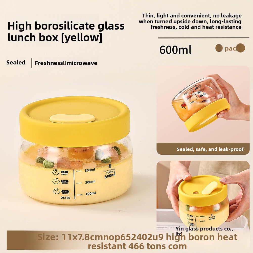 Szklany pojemnik do przechowyw – Baby Food Jars Glass recenzja i cena
