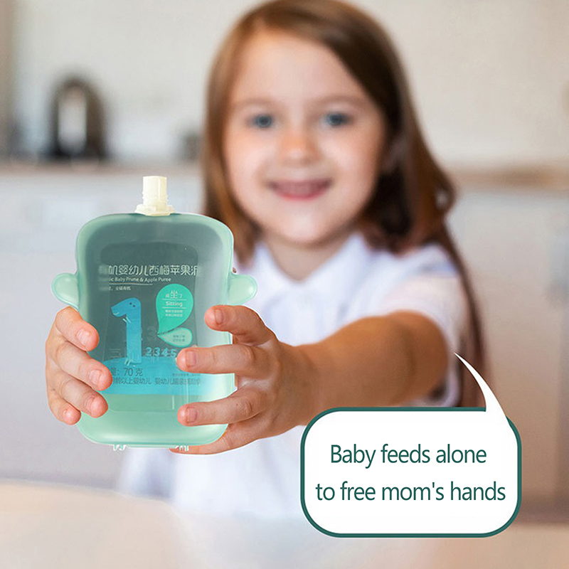 Samodzielny pojemnik na żywnoś – Baby Food Pouches Reusable recenzja i cena
